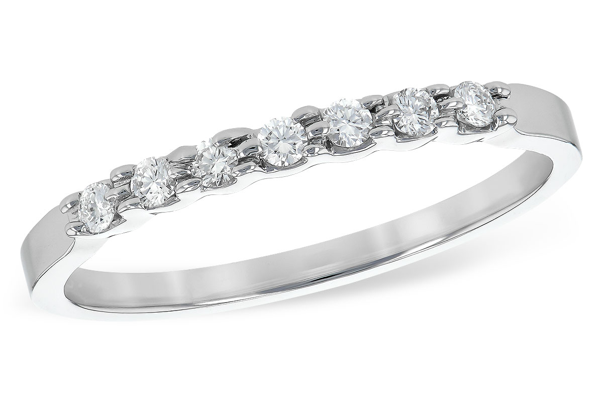 H225-50985: LDS DIA WED RG .12 TW (7 STONES)