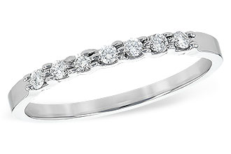 H225-50985: LDS DIA WED RG .12 TW (7 STONES)