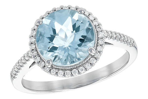 H226-41849: LDS RG 2.08 AQUAMARINE 2.27 TGW