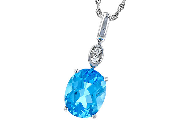 H226-43722: NECK 2.84 BLUE TOPAZ 2.87 TGW (10x8MM BT)