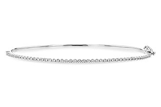 H226-44622: BANGLE BRACELET .50 TW