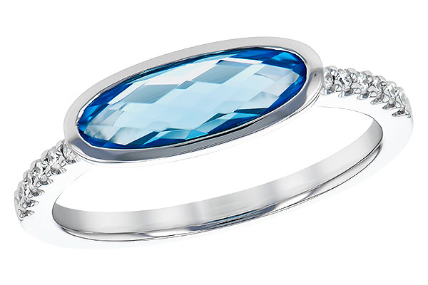 H309-11885: LDS RG 1.30 BLUE TOPAZ 1.40 TGW