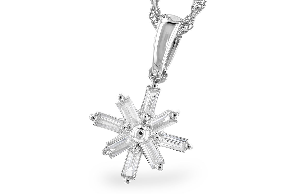 H309-13703: NECK .14 TW BAGUETTES