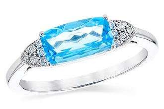H310-00003: LDS RG 1.44 BLUE TOPAZ 1.52 TGW