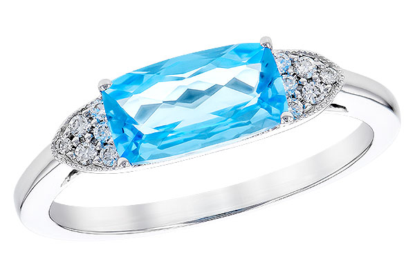 H310-00003: LDS RG 1.44 BLUE TOPAZ 1.52 TGW