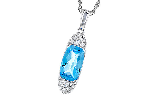 H310-00031: NECK 2.02 BLUE TOPAZ 2.12 TGW