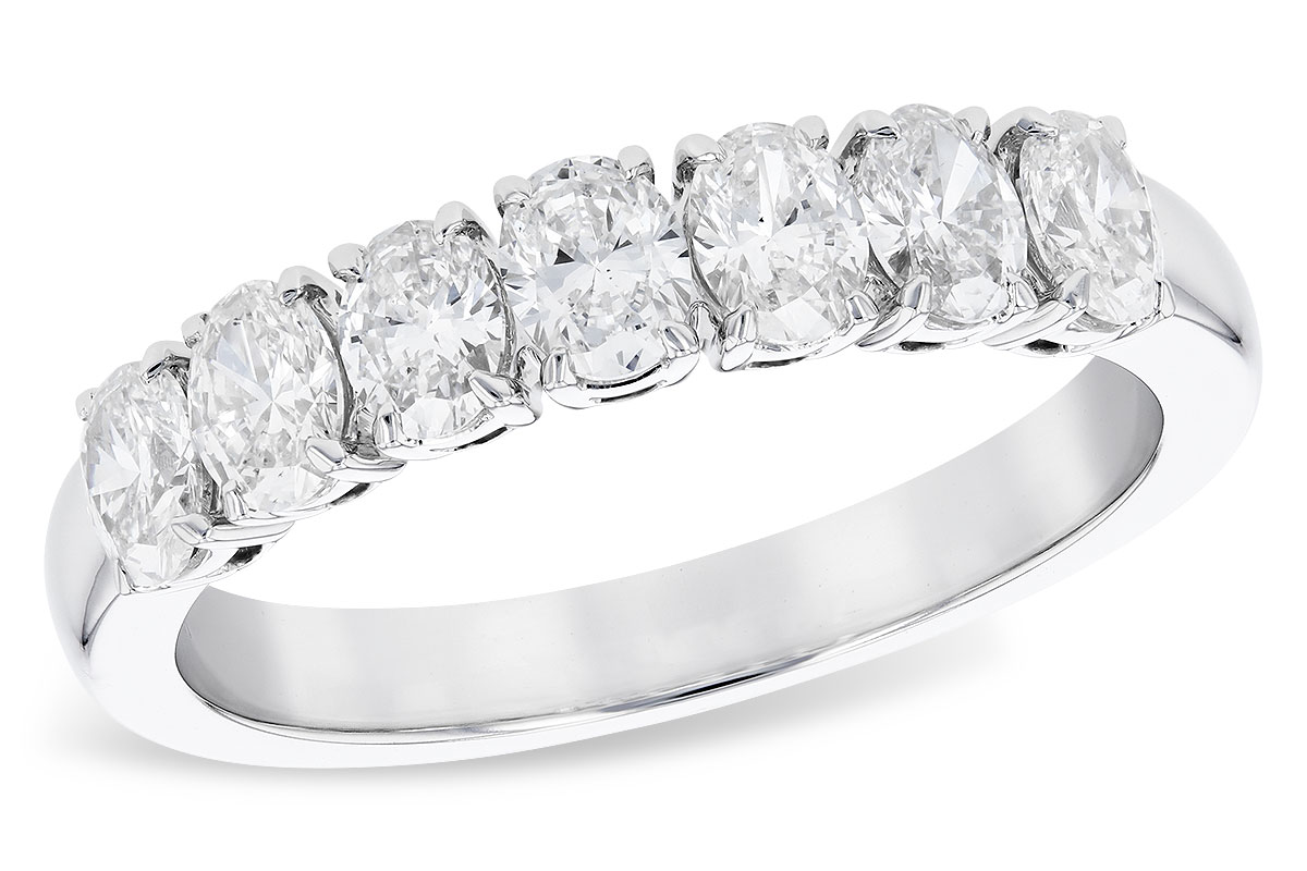 H310-00994: LDS DIA WED RG .97 TW (7 OVALS)