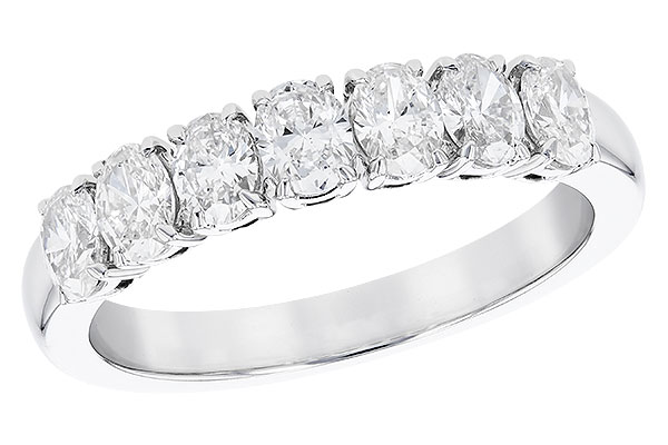H310-00994: LDS DIA WED RG .97 TW (7 OVALS)