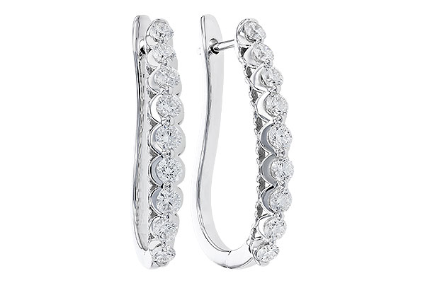 H310-02749: EARRINGS 2.00 TW