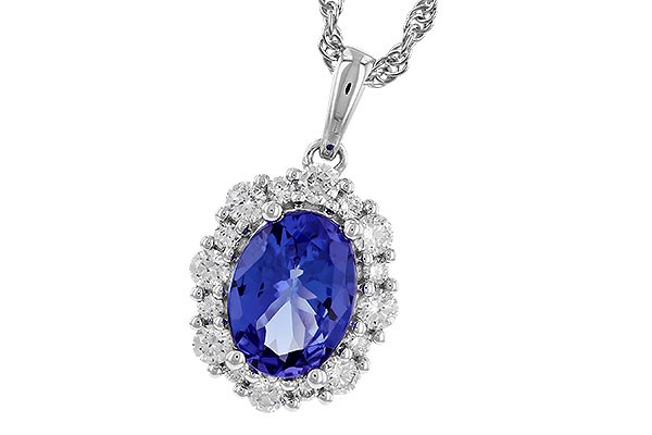 H310-03722: NECK 1.02 TANZANITE 1.32 TGW (8x6 OVAL)