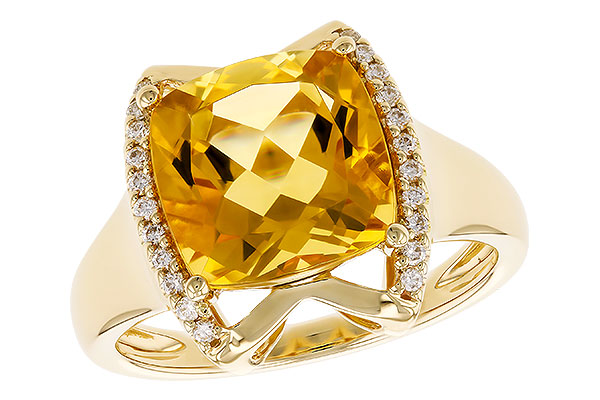 H310-04631: LDS RG 3.74 CITRINE 3.85 TGW (10MM CIT)