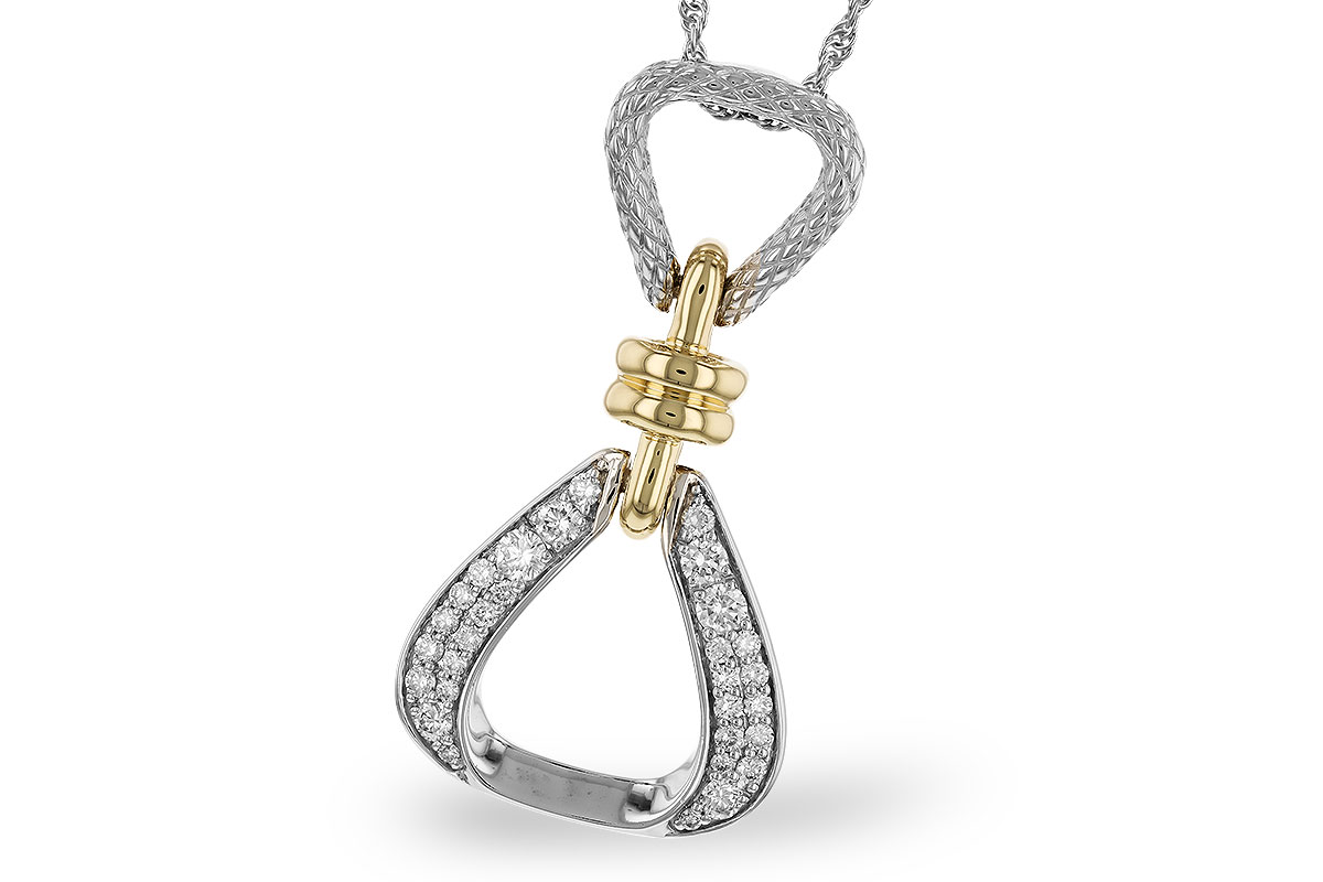 H310-07294: NECKLACE .50 TW