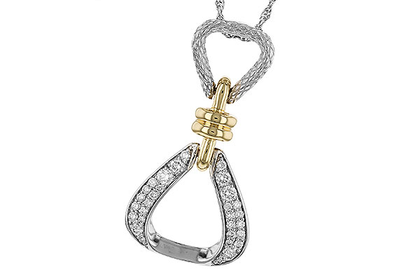 H310-07294: NECKLACE .50 TW