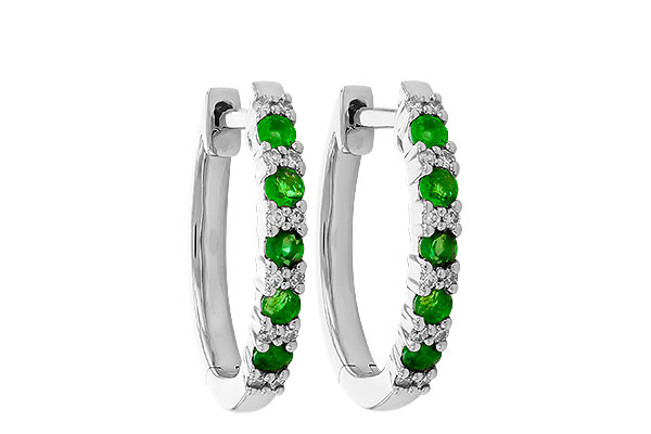 H310-07331: EARR .25 EMERALD .31 TGW