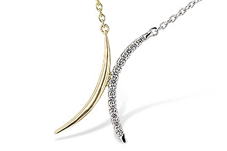 H310-90940: NECKLACE .14 TW (18")