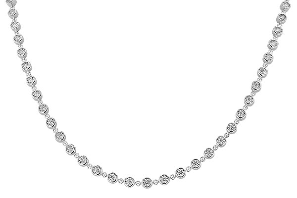 H310-90967: NECKLACE 3.40 TW (18")