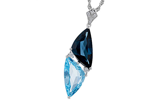 H310-92776: NECK 6.87 BLUE TOPAZ 6.97 TGW