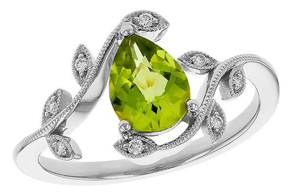 H310-92794: LDS RG 1.16 PERIDOT 1.22 TGW (8x6MM PER)