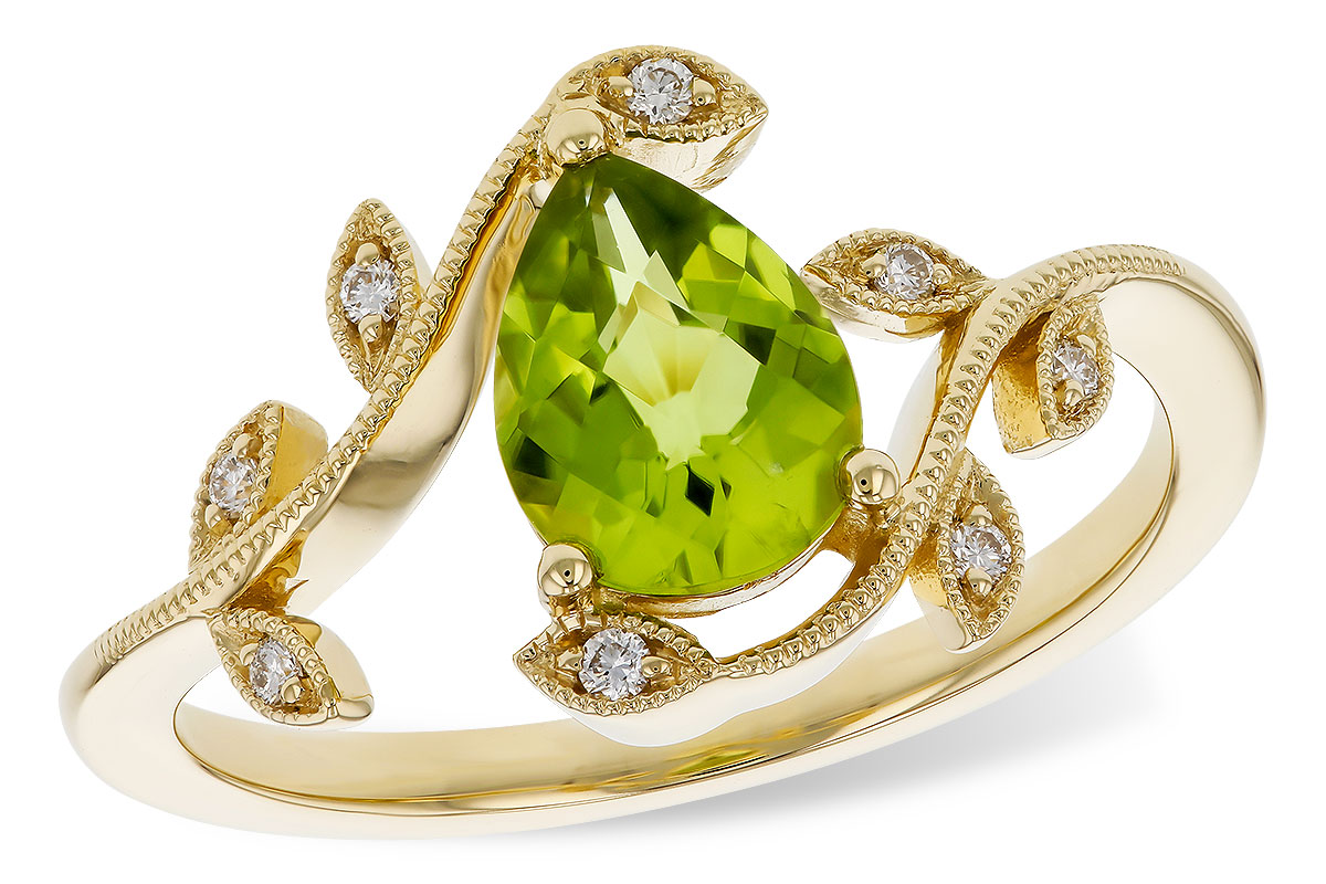 H310-92794: LDS RG 1.16 PERIDOT 1.22 TGW (8x6MM PER)