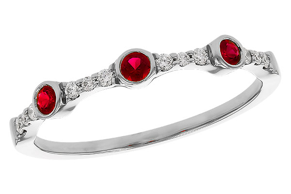 H310-93685: LDS WED RG .15 RUBY .24 TGW