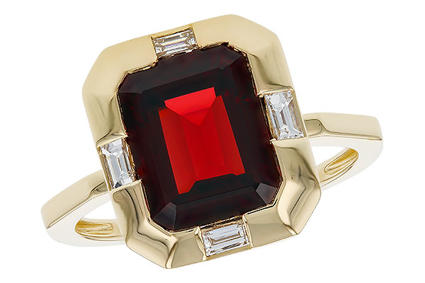 H310-94603: LDS RG 3.65 GARNET 3.82 TGW (10x8MM GAR)