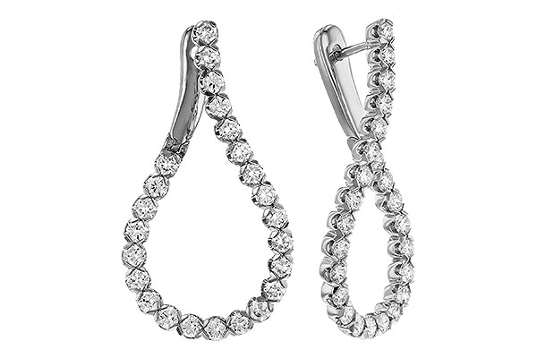 H310-97331: EARRINGS 2.00 TW