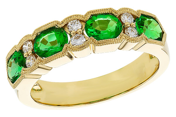 H310-98249: LDS WED RG 1.20 EMERALD 1.38 TGW (5x4MM EMER)