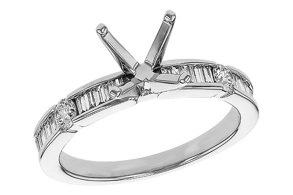 H310-99167: LDS SEMI DIA RG .23 TW BAG .40 TW