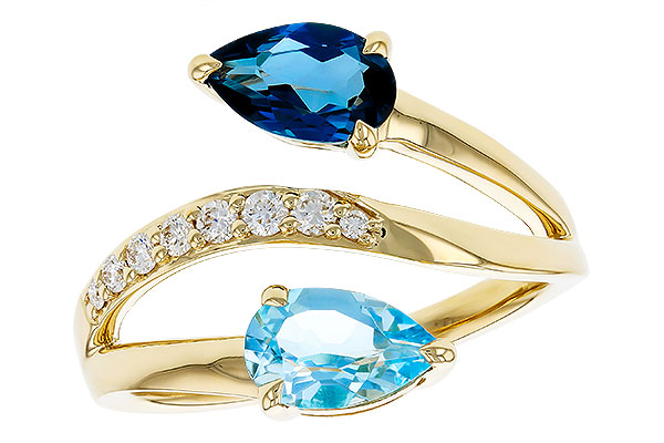 H311-81849: LDS RG 3.56 TW BLUE TOPAZ 3.70 TGW (8x5MM BT)