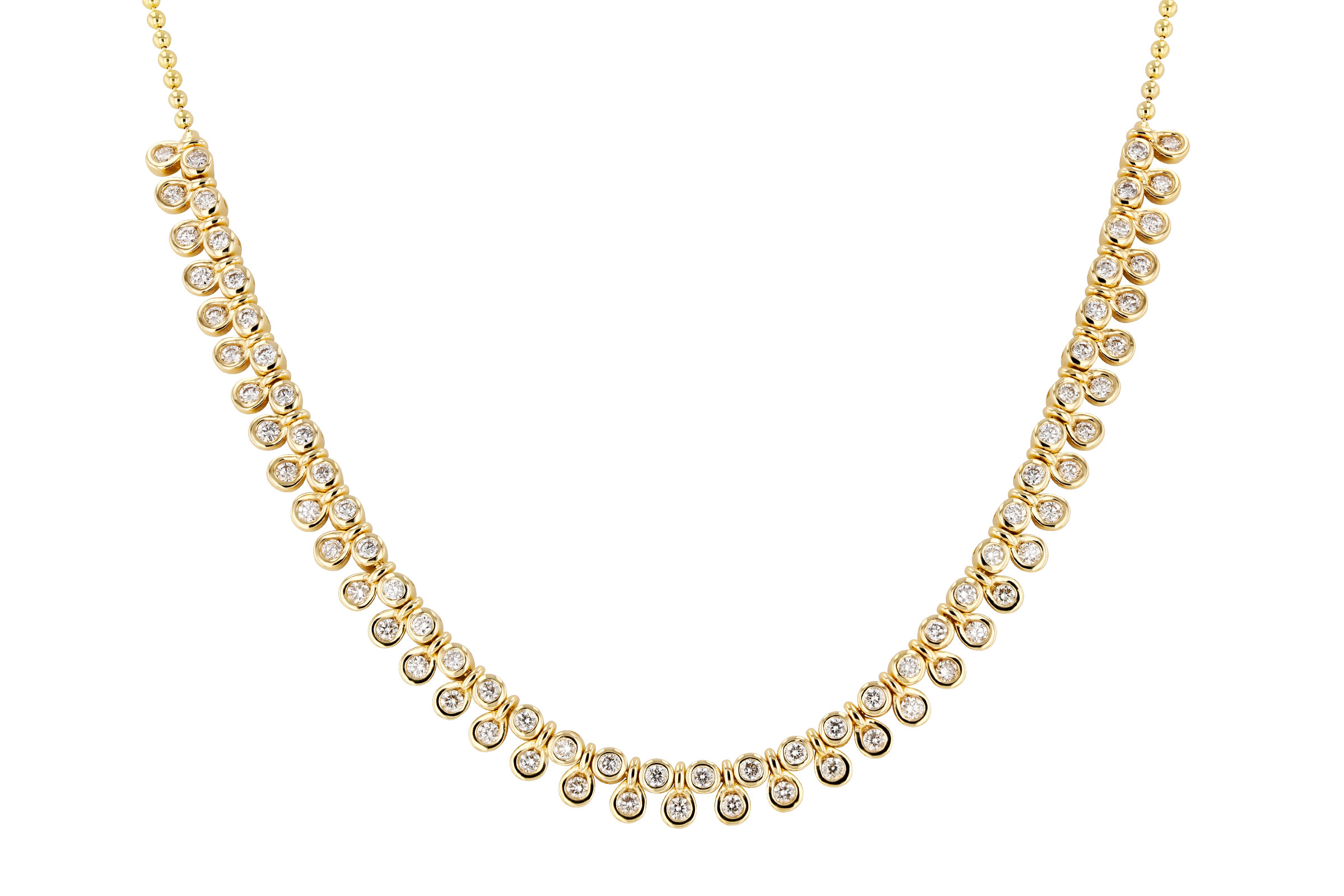 H311-83649: NECKLACE 1.50 TW (17")