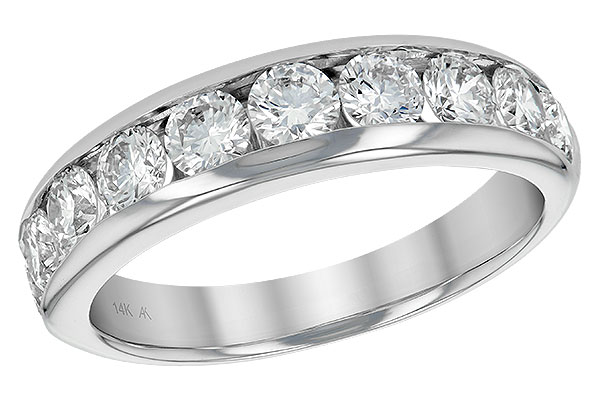 K129-14612: LDS WED RG 1.50 TW (10 STONES)