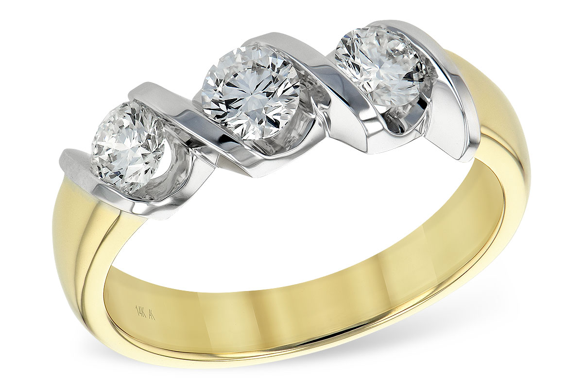 K129-15467: LDS WED RG .27 BR .75 TW