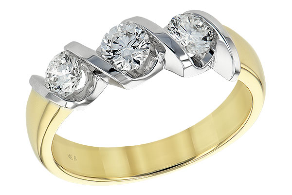 K129-15467: LDS WED RG .27 BR .75 TW