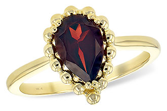 K225-49167: LDS GARNET RING 1.38 CT