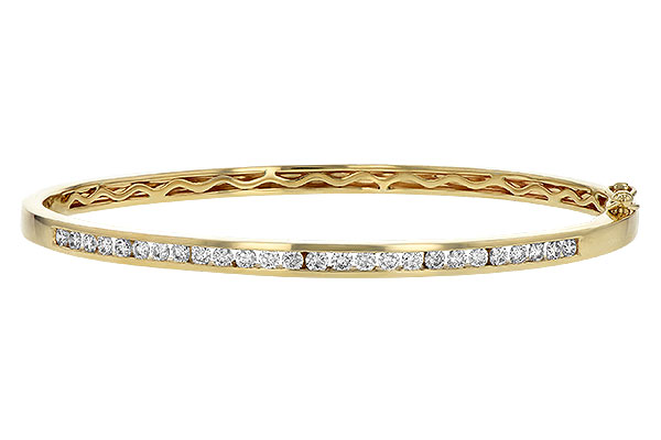 K225-50040: BANGLE BRACELET 1.00 TW