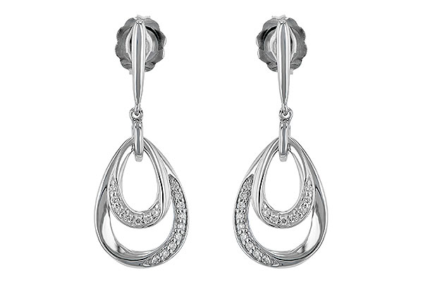 K225-50958: EARRINGS .12 TW