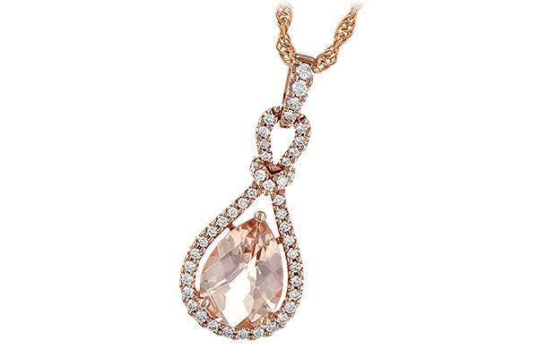 K226-36394: NECK 1.54 MORGANITE 1.75 TGW