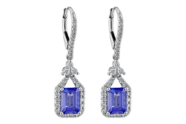 K226-36412: EARR 1.60 TW TANZANITE 2.08 TGW