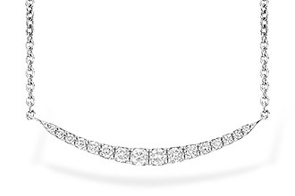 K226-40994: NECKLACE .20 TW (16 STONES)