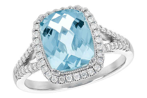 K226-41867: LDS RG 2.30 AQUA 2.65 TGW (10x8MM AQ)