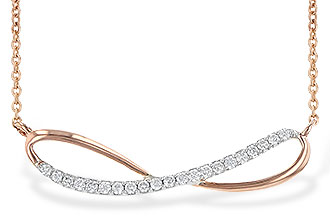 K226-41876: NECKLACE .18 TW