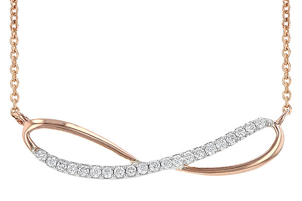 K226-41876: NECKLACE .18 TW