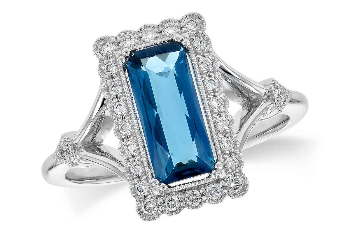 K226-41894: LDS RG 1.58 LONDON BLUE TOPAZ 1.75 TGW