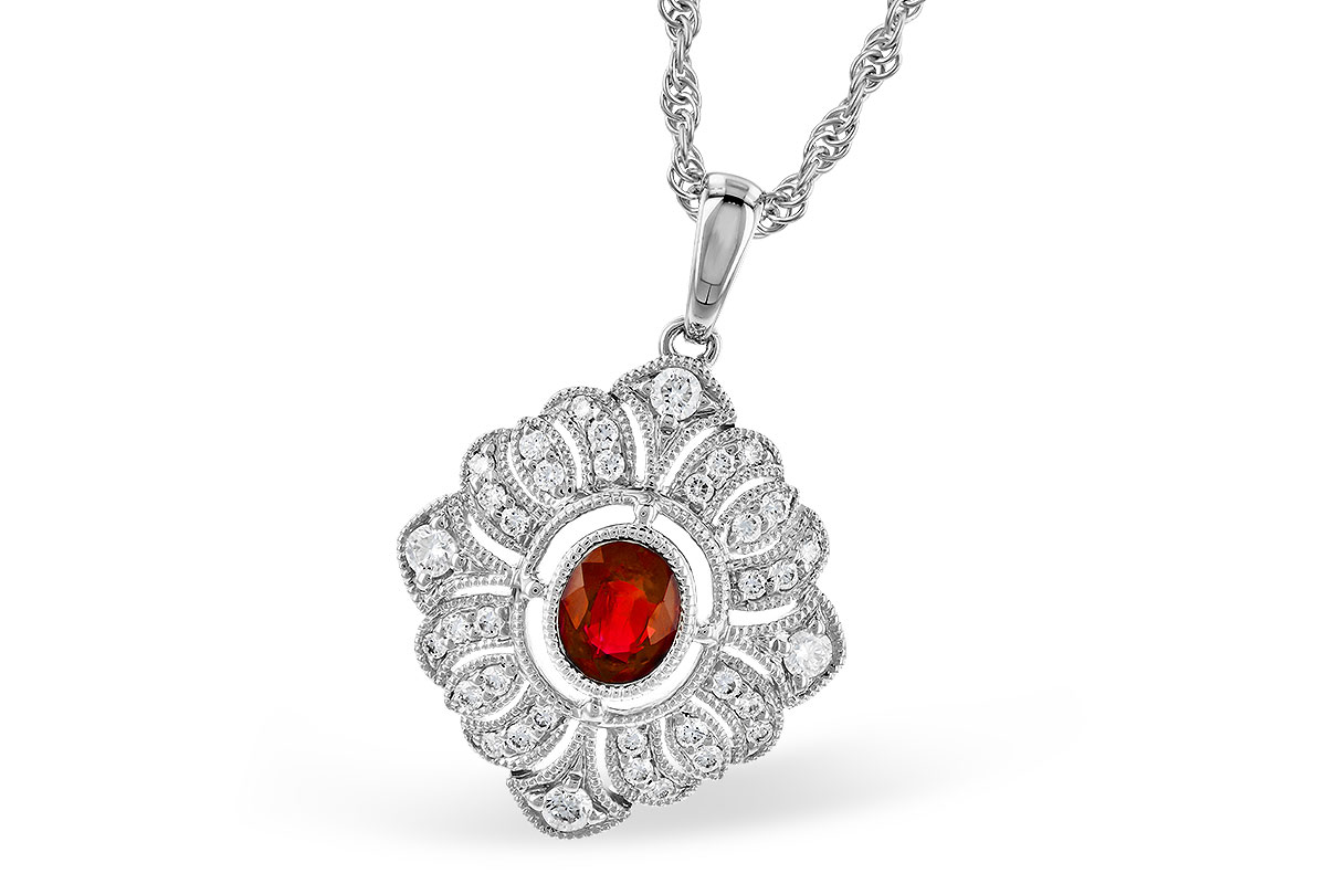 K309-10994: NECK .45 RUBY .70 TGW (5x4MM RUBY)