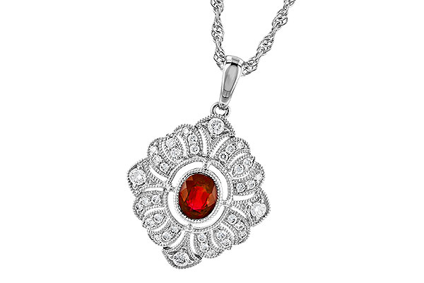 K309-10994: NECK .45 RUBY .70 TGW (5x4MM RUBY)