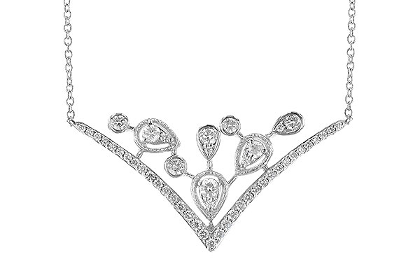 K309-12749: NECKLACE .45 TW