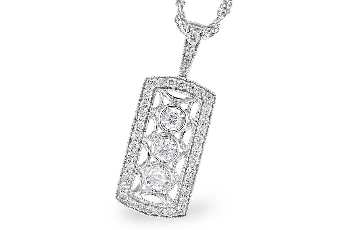 K309-14594: NECKLACE .40 TW