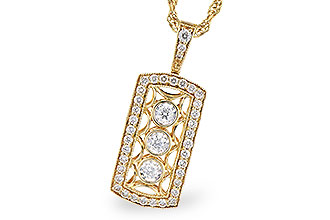 K309-14594: NECKLACE .40 TW