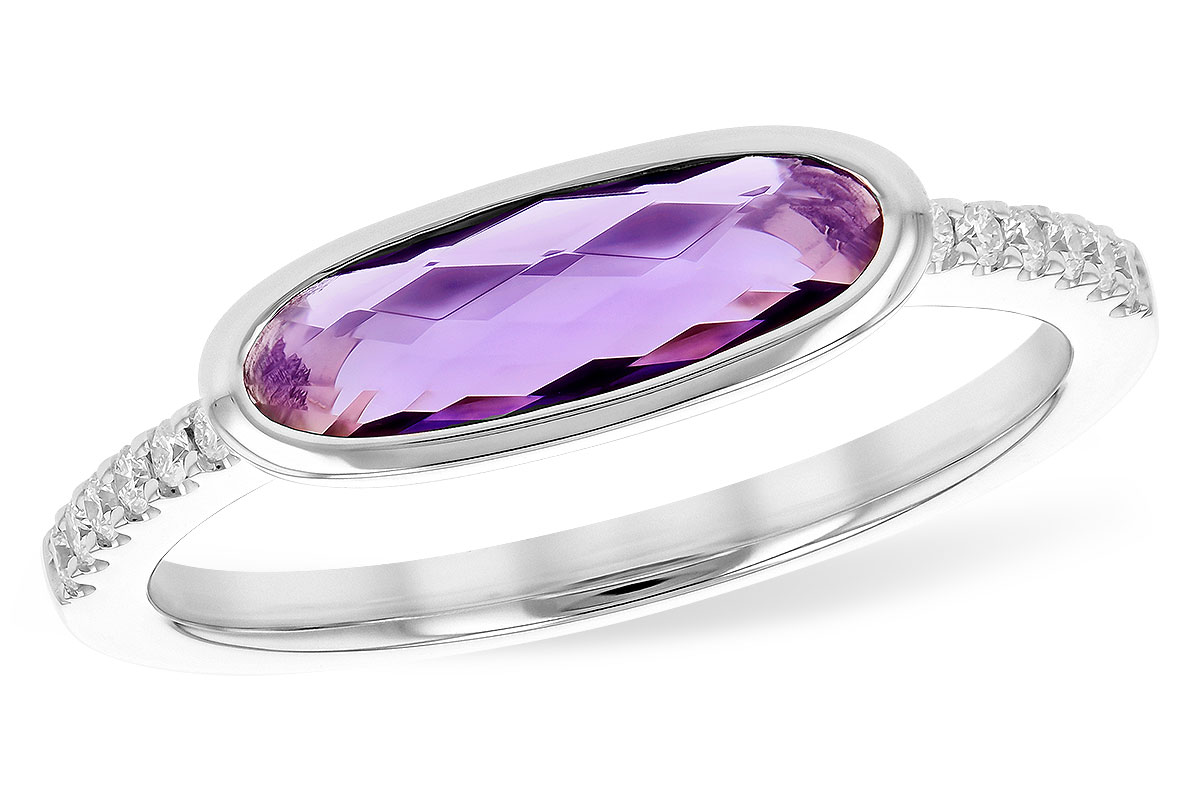 K309-17331: LDS RG .92 AMETHYST 1.02 TGW