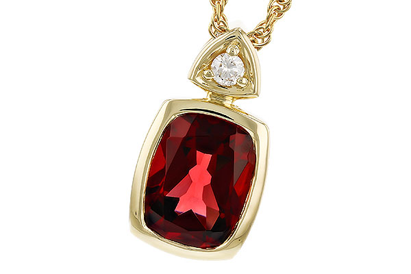 K310-03703: NECK 1.52 TW GARNET 1.55 TGW (8x6MM GAR)
